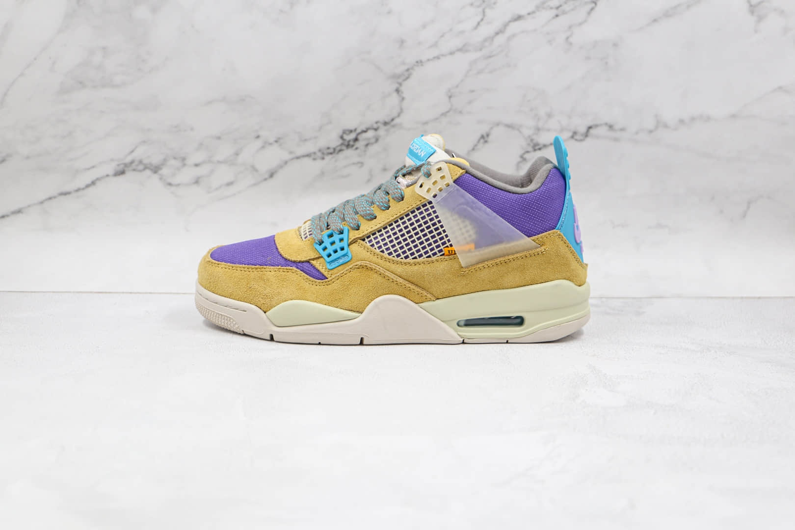 乔丹Air Jordan 4 SE Taupe Haze纯原版本棕黄紫色AJ4篮球鞋原楦头纸板打造 货号:DJ5718-300