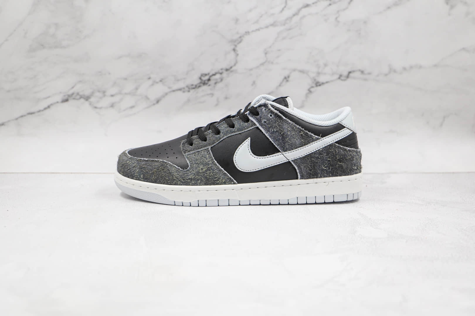 耐克Nike Dunk Low Retro PRM纯原版本低帮DUNK灰黑色斑马板鞋原楦头纸板打造 货号:DH7913-001