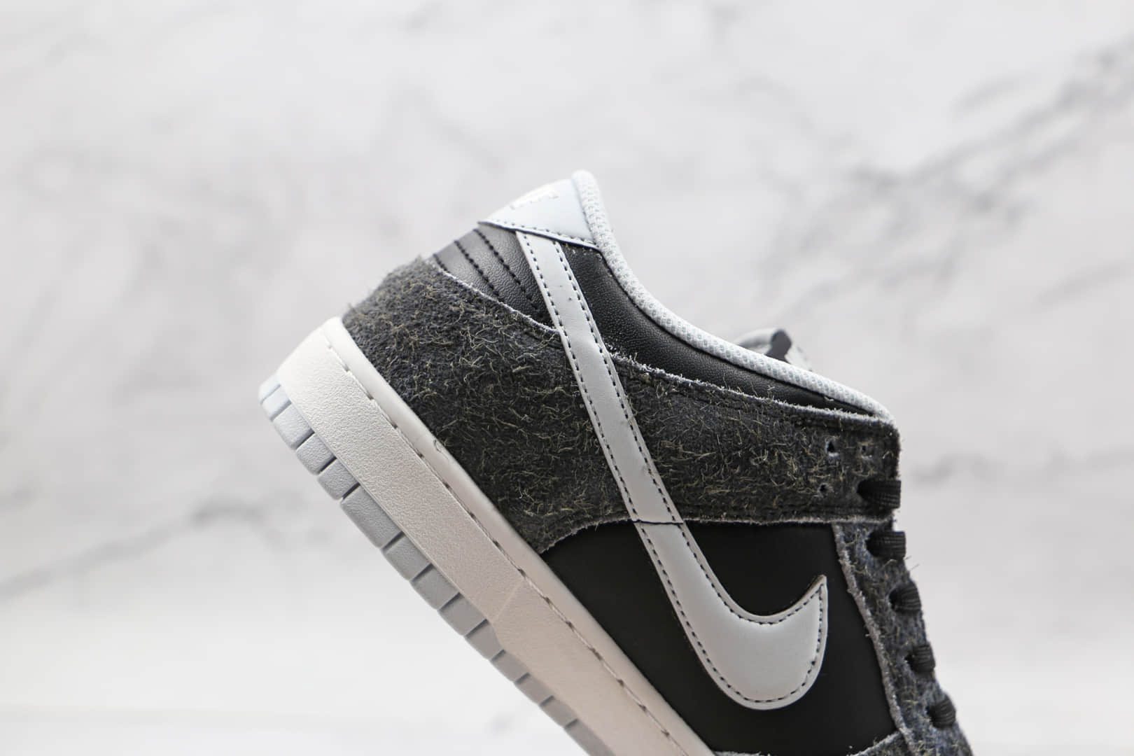 耐克Nike Dunk Low Retro PRM纯原版本低帮DUNK灰黑色斑马板鞋原楦头纸板打造 货号:DH7913-001