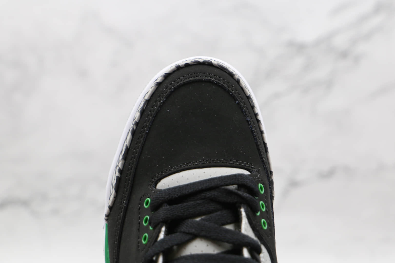 乔丹Air Jordan 3 Pine Green纯原版本复刻AJ3爆裂纹黑绿篮球鞋原档案数据开发 货号:CT8532-030