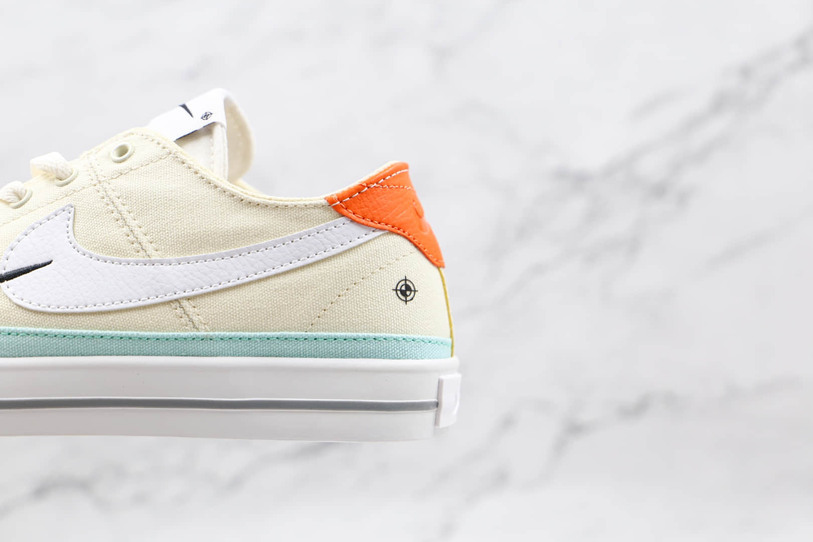 耐克Nike Court Legacy纯原版本帆布椰奶色内侧字母款复古板鞋原档案数据开发 货号:DJ5207-113