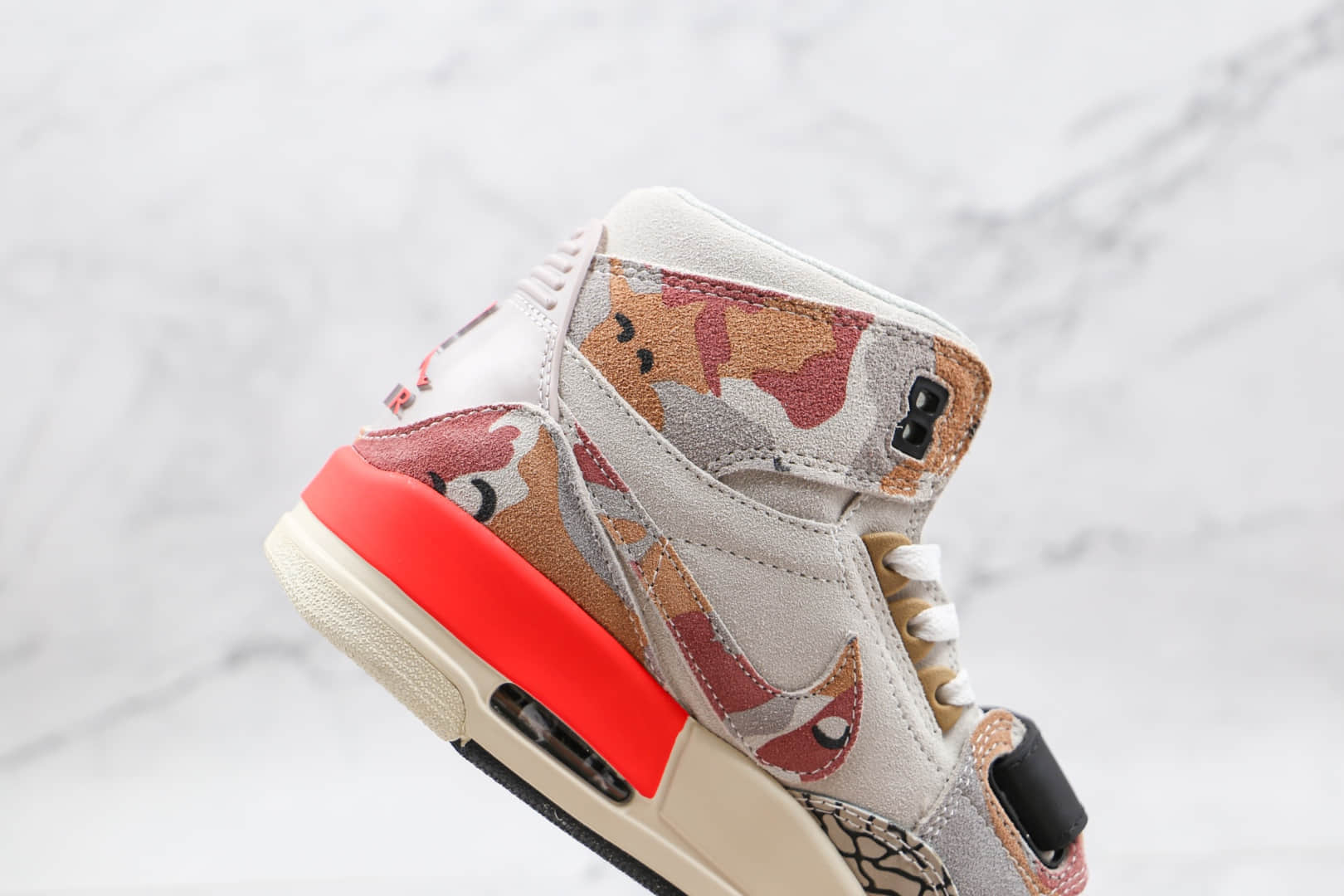 乔丹Air Jordan Legacy 312 high纯原版本高帮AJ312沙漠迷彩板鞋原档案数据开发 货号：AV3922-126