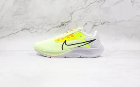 耐克Nike Air Zoom Pegasus 38纯原版本登月38代绿色黑钩慢跑鞋原档案数据开发 货号：DA6678-700