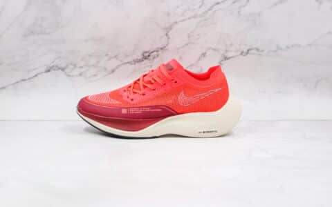 耐克Nike Air Zoom Alphafly NEXT%纯原版本马拉松next%红色慢跑鞋原楦头纸板打造 货号：CU4123-600