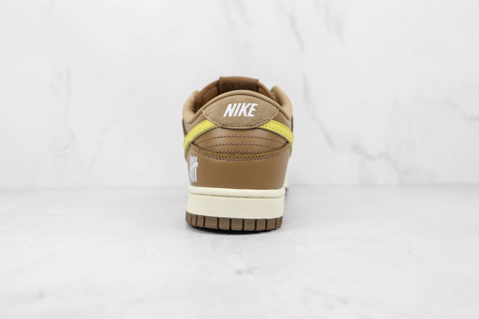 耐克NIKE DUNK LOW X UNDEFEATED联名款纯原版本低帮DUNK棕黄色板鞋原盒原标 货号:DH3061-200