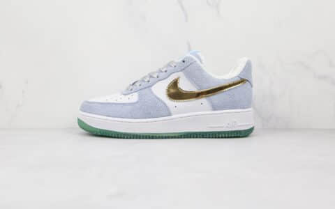 耐克Nike Air Force 1 Low纯原版本低帮空军一号冰雪奇缘配色板鞋内置气垫 货号：CW1577-001
