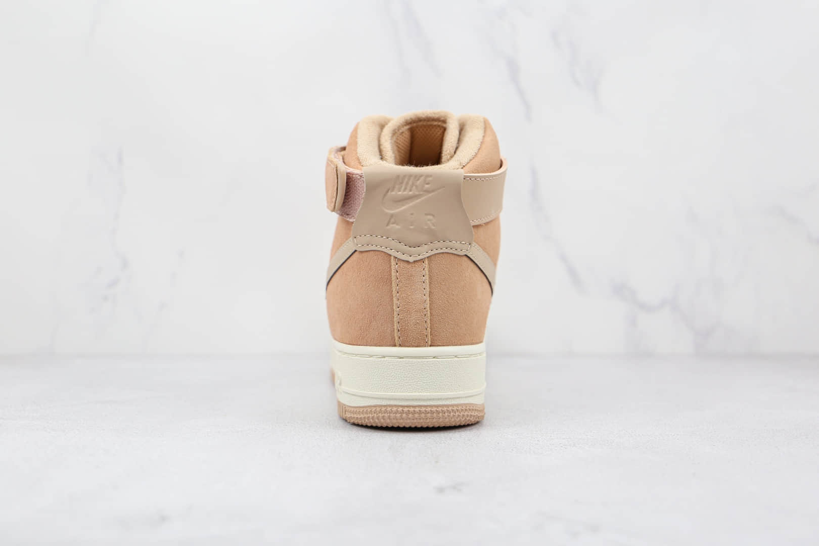 耐克NIKE AIR FORCE 1‘07纯原版本高帮空军一号香槟金板鞋内置气垫 货号:BV0312-200