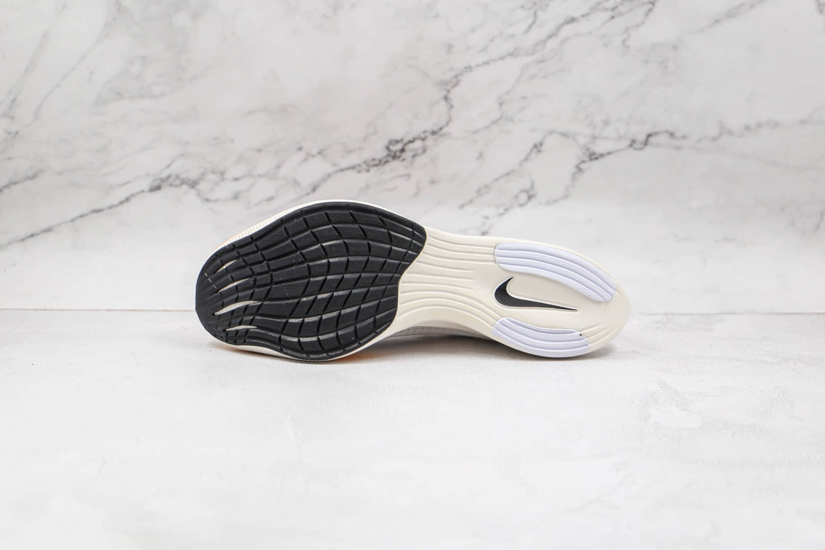 耐克Nike ZoomX Vaporfly Next% 2纯原版本白橙黑色斑马纹蝉翼慢跑鞋原盒原标 货号：DM7601-100