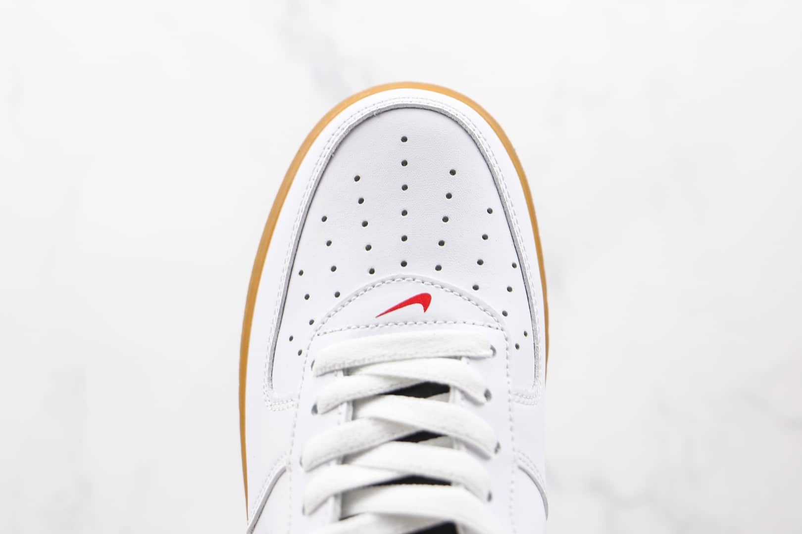 耐克Nike AIR FMRCE 1 07 Have a Nike Da纯原版本低帮空军一号白黑色笑脸生胶底板鞋内置气垫 货号:DO5856-100