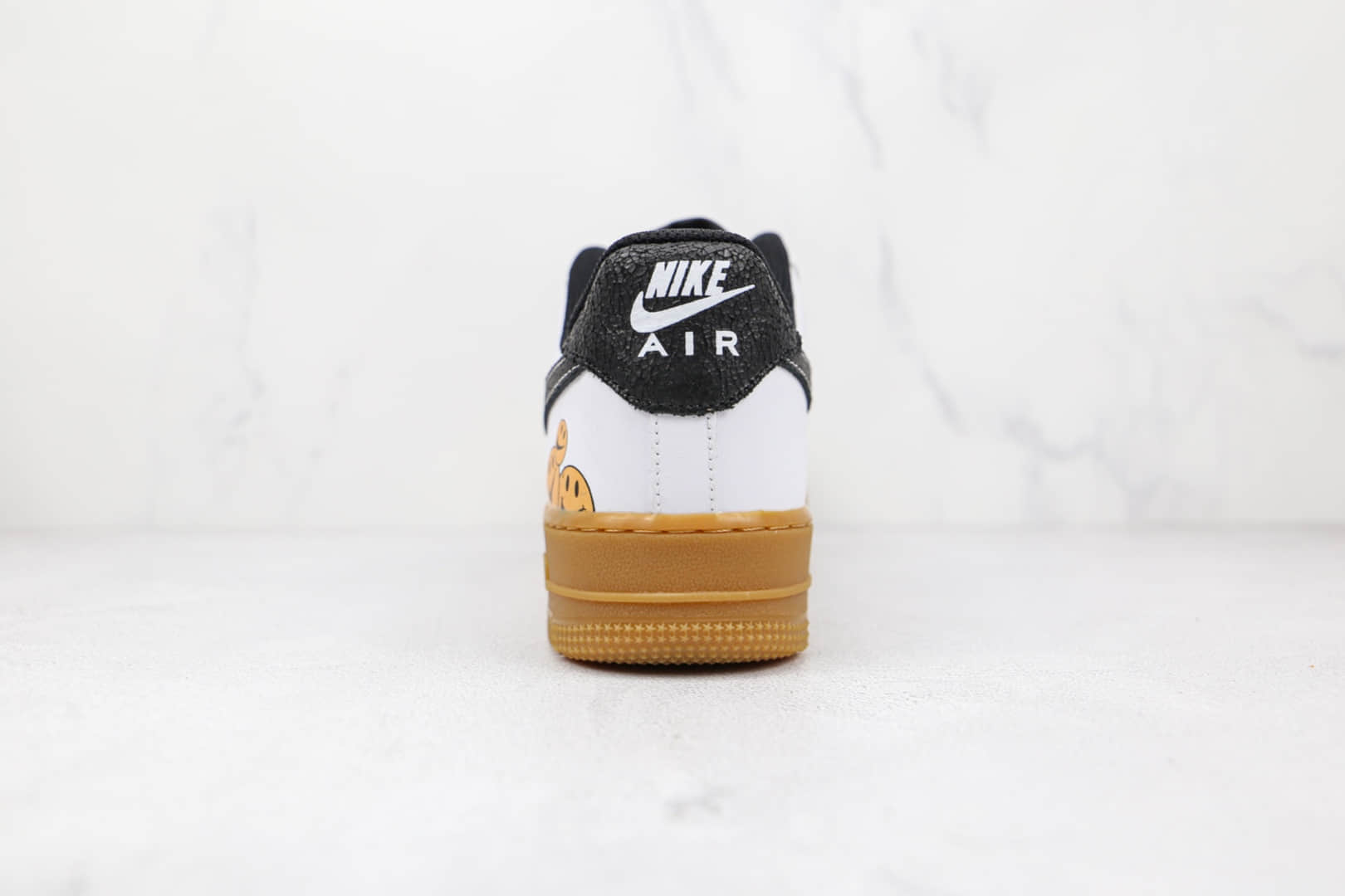 耐克Nike AIR FMRCE 1 07 Have a Nike Da纯原版本低帮空军一号白黑色笑脸生胶底板鞋内置气垫 货号:DO5856-100