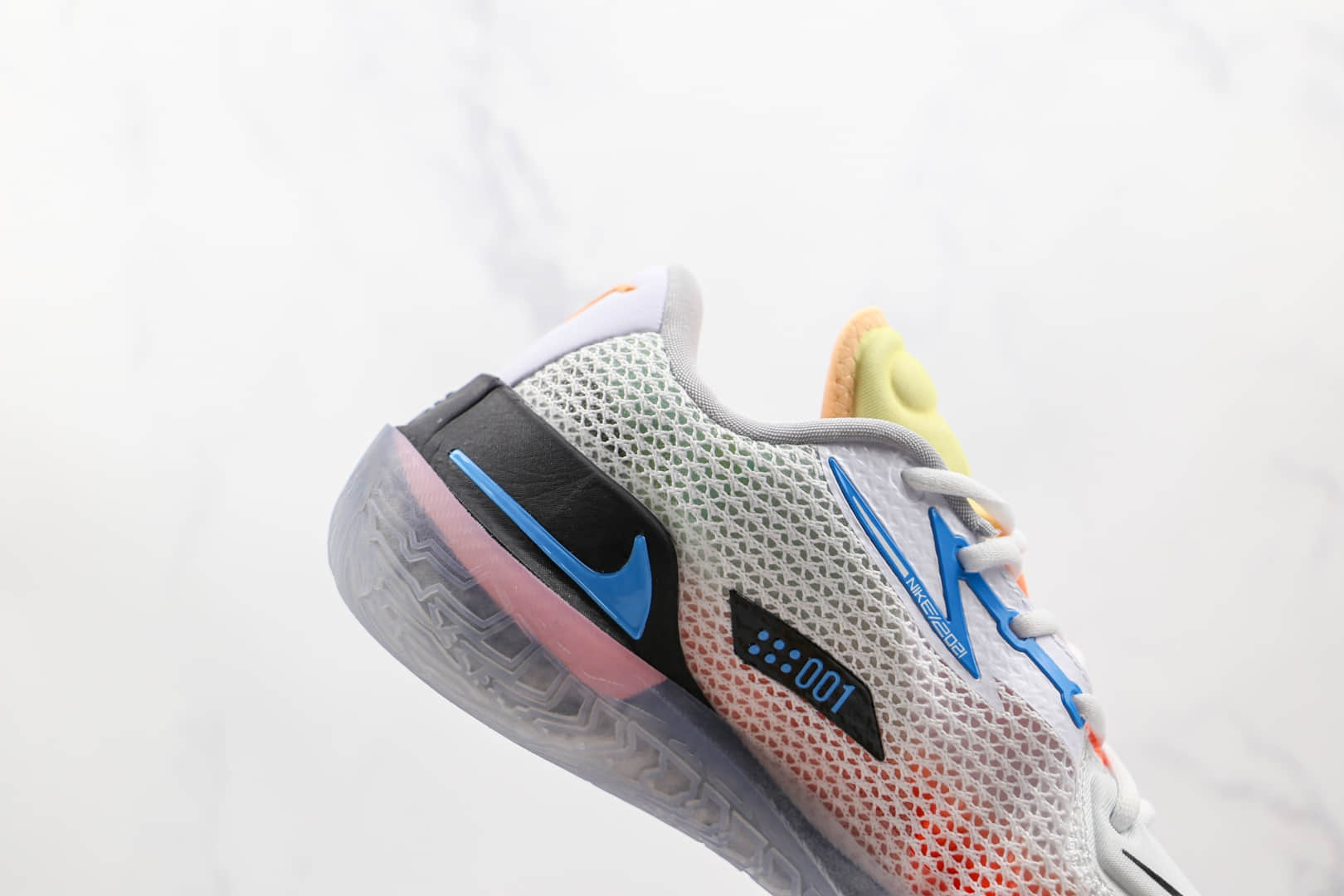 耐克Nike Zoom GT Cut纯原版本白黑红蓝色GT篮球鞋原档案数据开发 货号:CZ0175-101