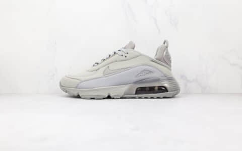 耐克Nike Air Max 2090纯原版本灰色半掌max2090气垫鞋原档案数据开发原盒原标 货号：DH7708-001