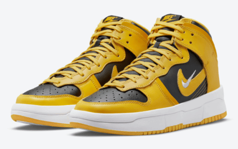 经典黑黄配色！全新Nike Dunk High Rebel首度曝光！ 货号：DH3718-001