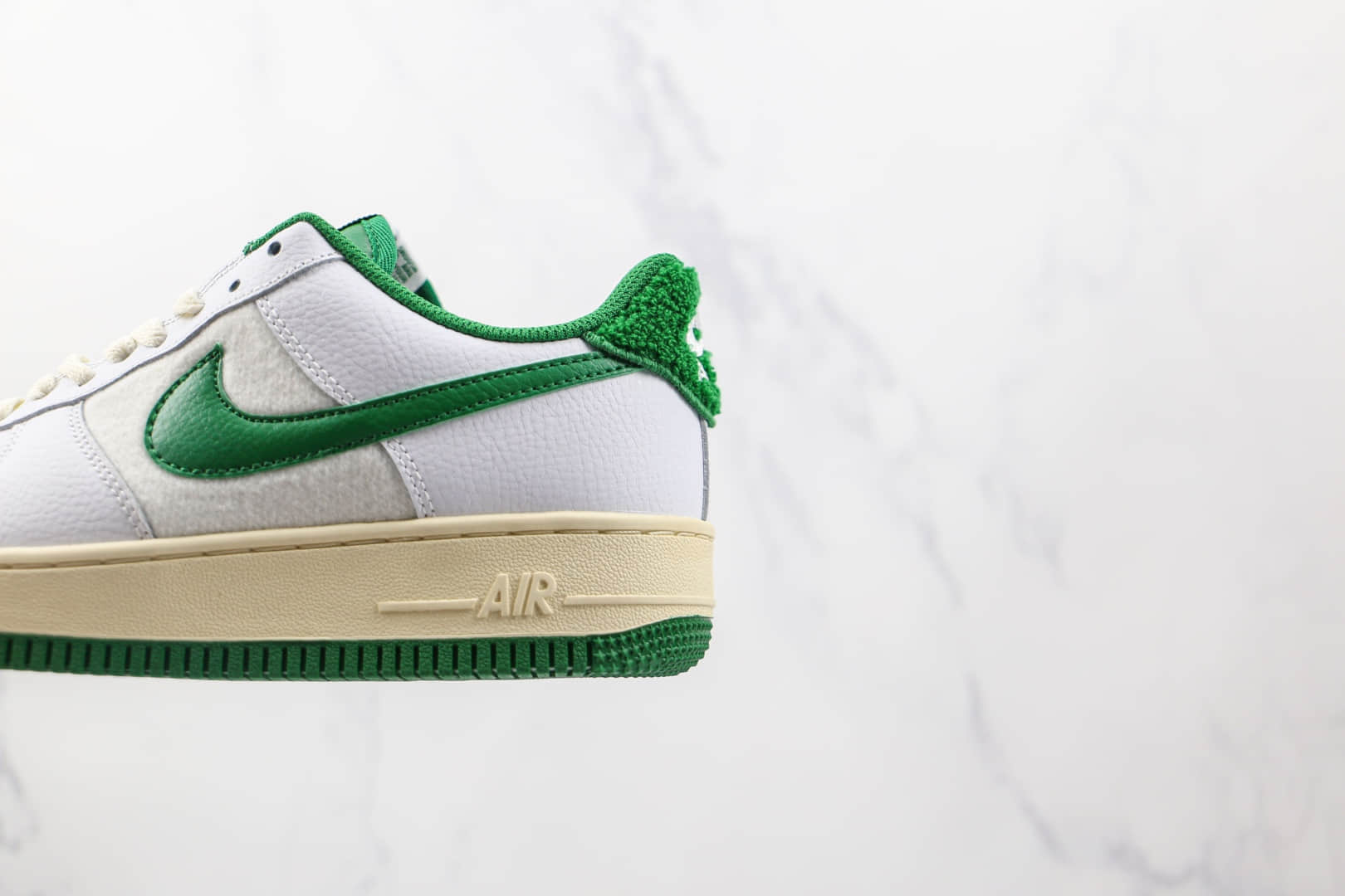 耐克Nike Air Force 1纯原版本低帮空军一号白绿色板鞋内置气垫 货号:DO5220-131