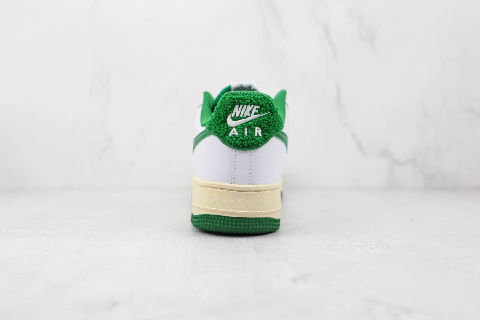 耐克Nike Air Force 1纯原版本低帮空军一号白绿色板鞋内置气垫 货号:DO5220-131