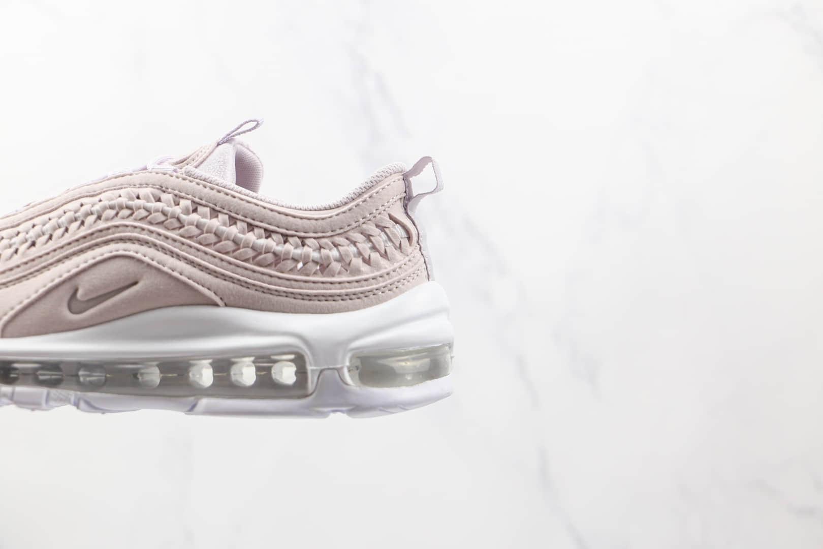 耐克Nike Air Max 97 LX Woven纯原版本粉色子弹头Max97气垫鞋原楦头纸板打造 货号:DC4144-500