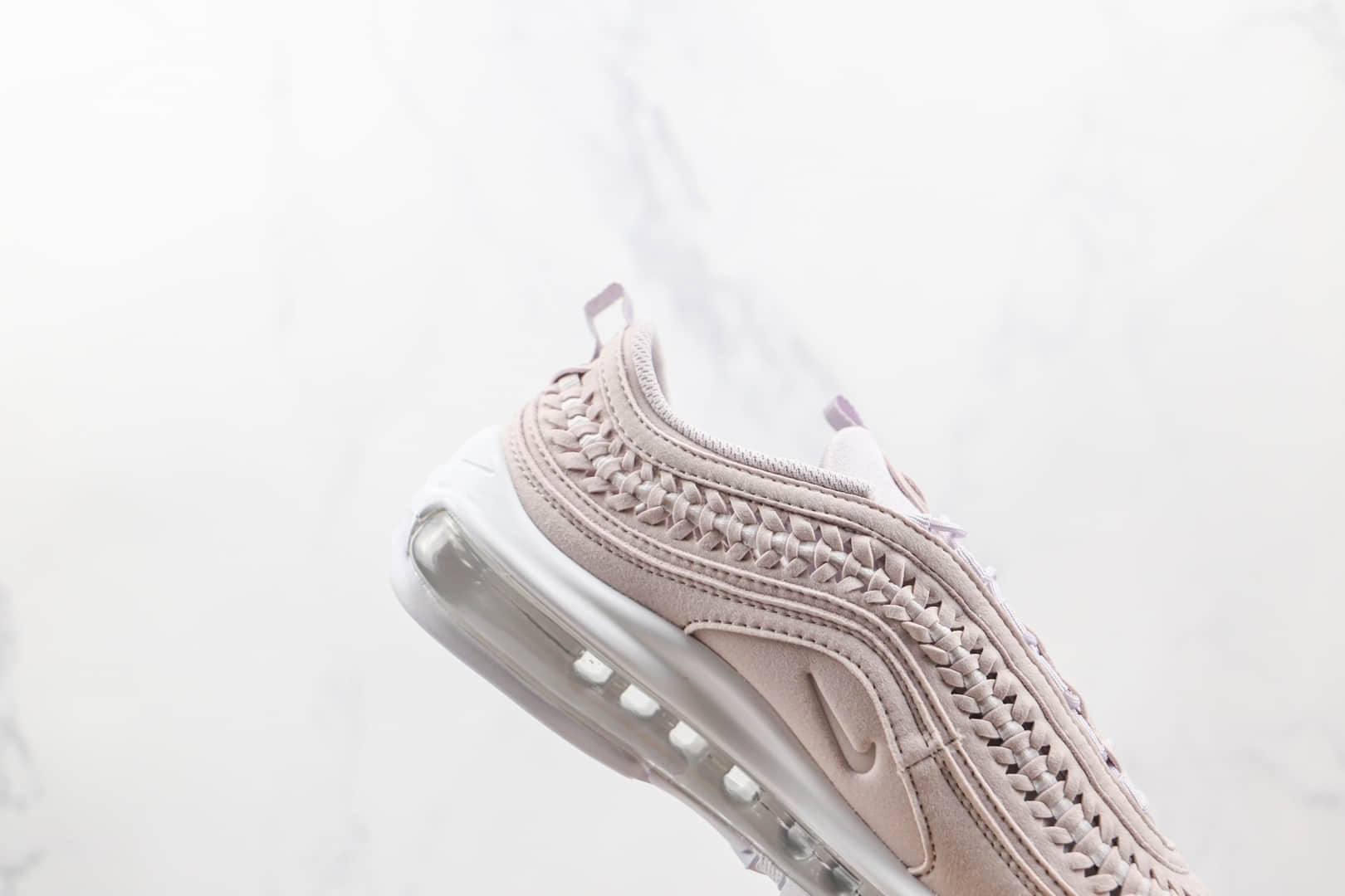 耐克Nike Air Max 97 LX Woven纯原版本粉色子弹头Max97气垫鞋原楦头纸板打造 货号:DC4144-500