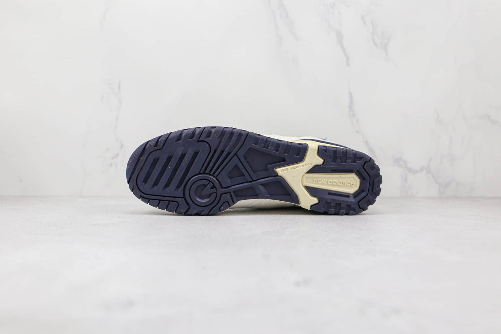 新百伦New Balance BB550纯原版本复古NB550白藏青色板鞋原档案数据开发 货号：BB550ALF