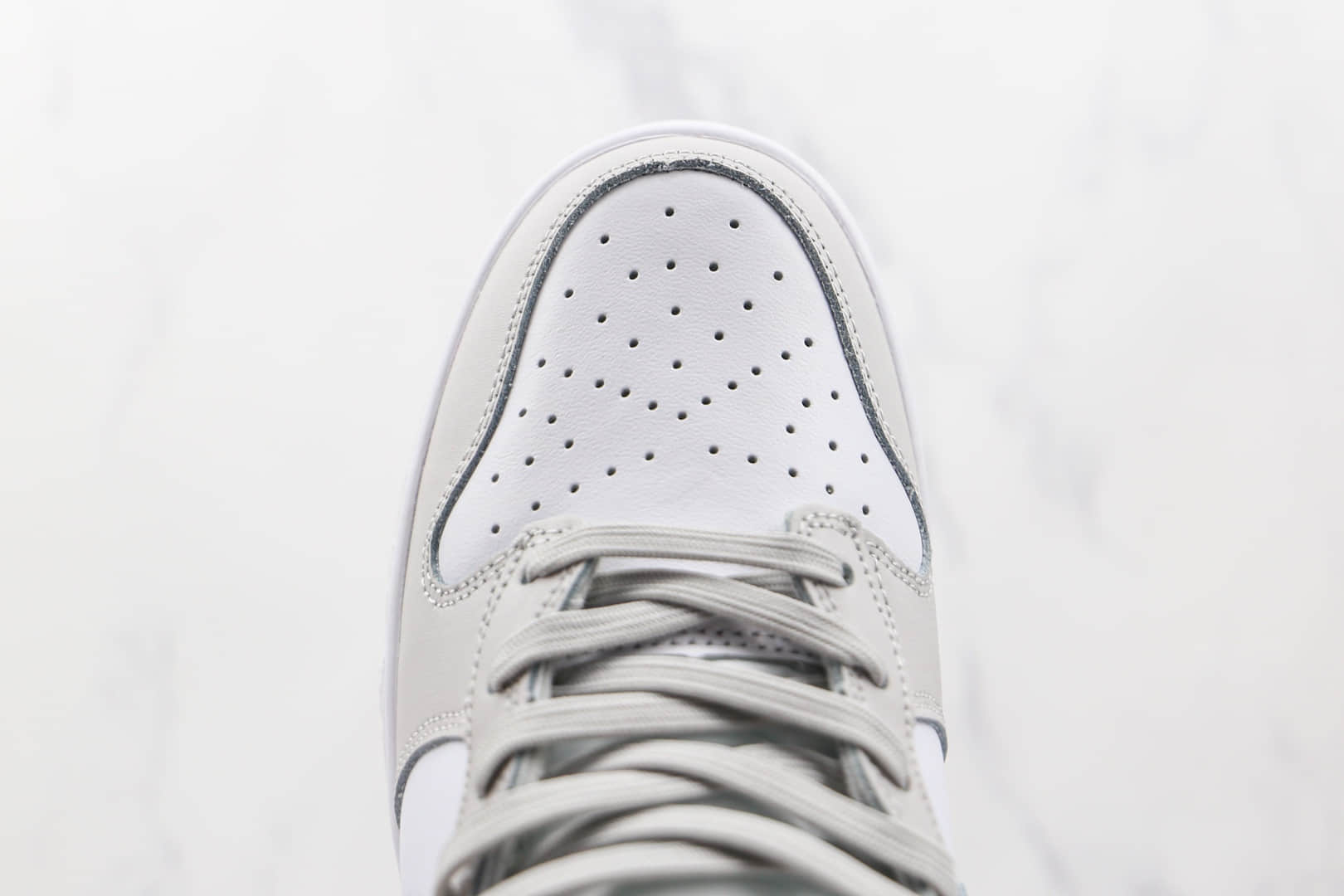 耐克Nike Dunk High Vast Grey纯原版本高帮DUNK灰白色板鞋原档案数据开发 货号:DD1399-100