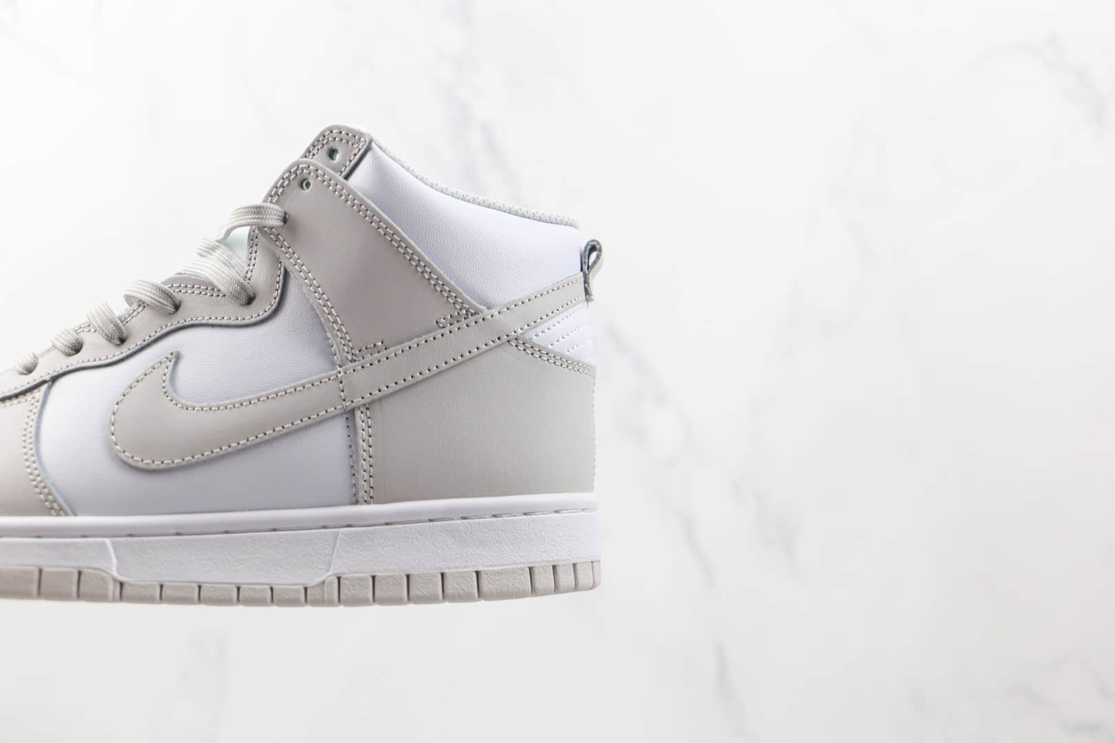 耐克Nike Dunk High Vast Grey纯原版本高帮DUNK灰白色板鞋原档案数据开发 货号:DD1399-100