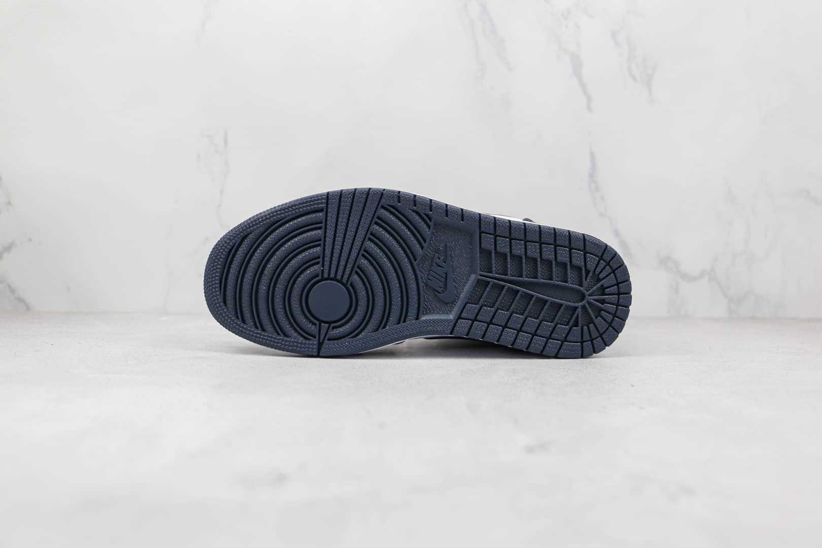 乔丹Air Jordan 1 Mid Dark Teal纯原版本中帮AJ1黑曜石白蓝色板鞋原鞋开模一比一打造 货号:554724-411