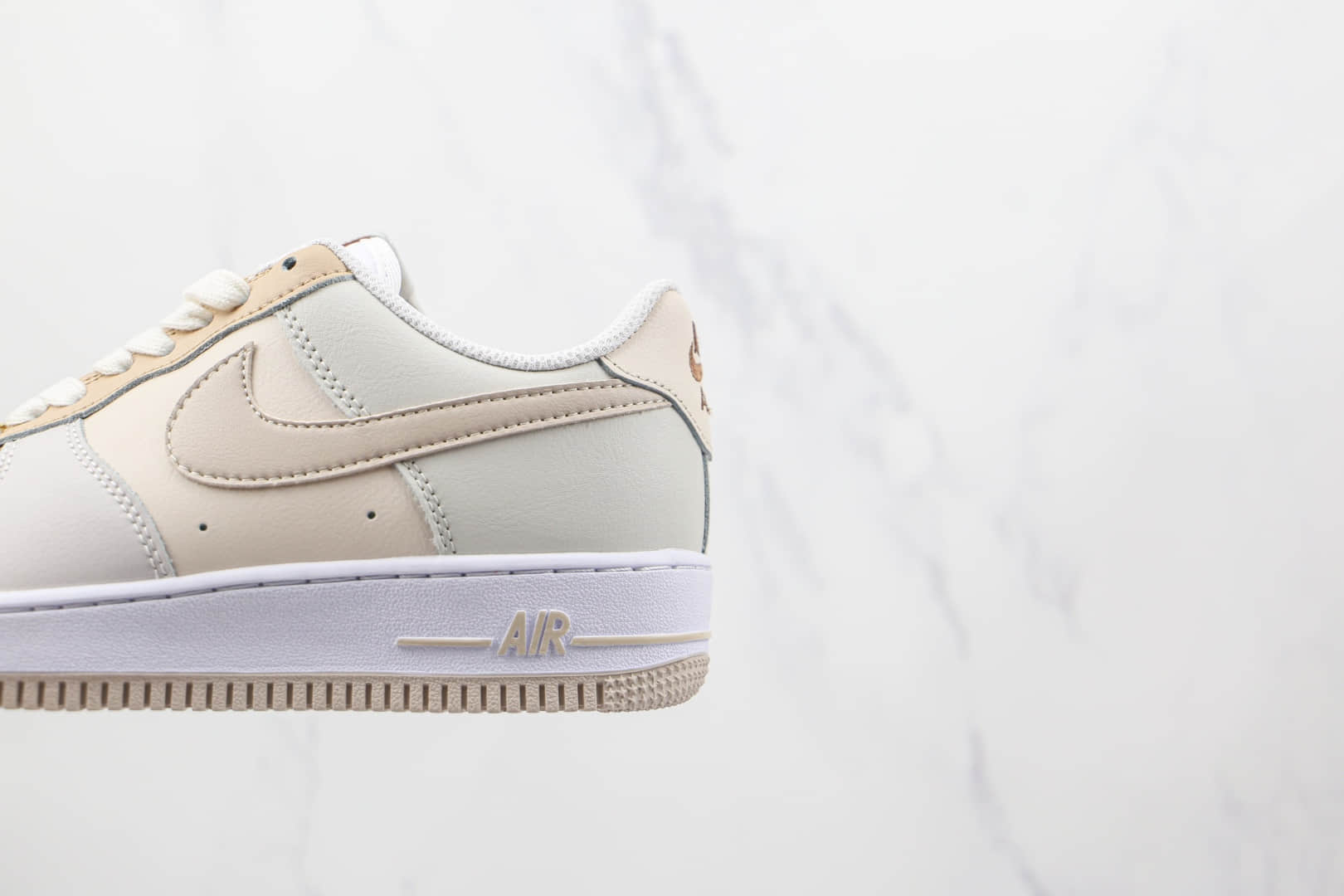 耐克Nike Air Force 1 Hot Chocolate纯原版本低帮空军一号米灰色热可可板鞋内置气垫 货号:CW2288-903