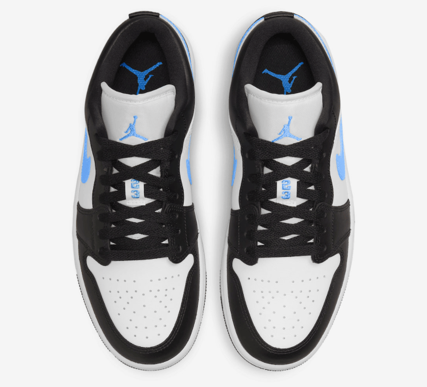 黑脚趾装扮!全新低帮AJ1“大学蓝”官图释出! 货号:DC0774-041