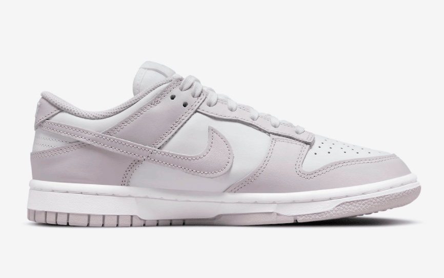 清新浅紫装扮!耐克低帮Dunk再曝新配色! 货号:DD1503-116