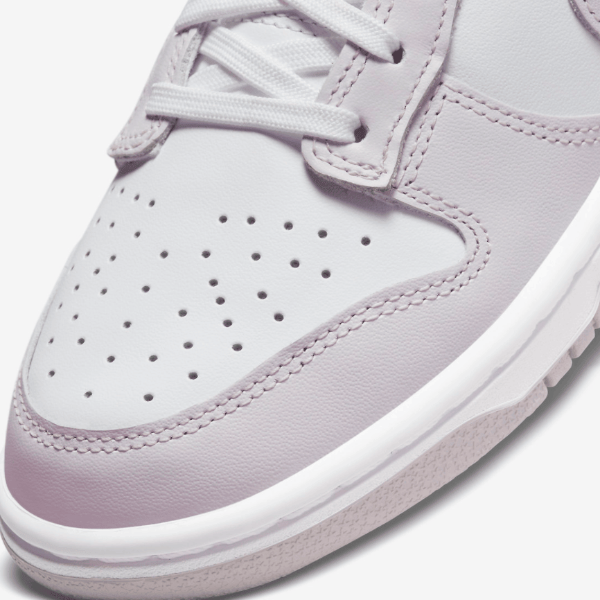清新浅紫装扮!耐克低帮Dunk再曝新配色! 货号:DD1503-116