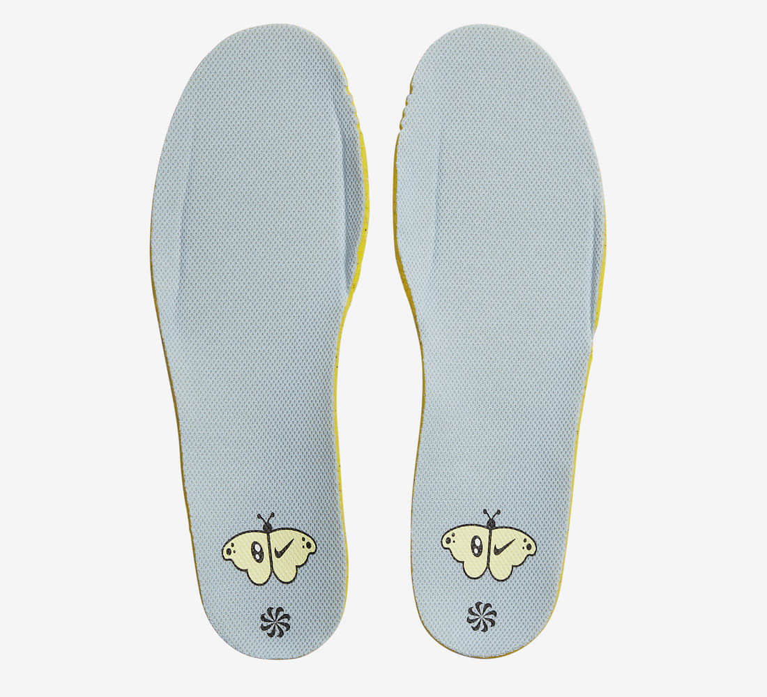 花朵蝴蝶刺绣！这双可回收AF1太可爱了！ 货号：DJ6377-100