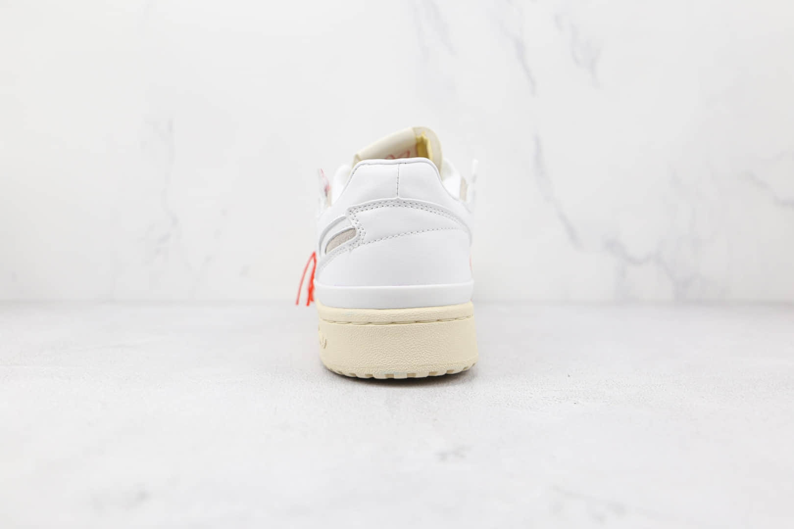 阿迪达斯Adidas Forum 84 Low纯原版本三叶草新款白黑色流苏线头板鞋原档案数据开发 货号:FZ3774