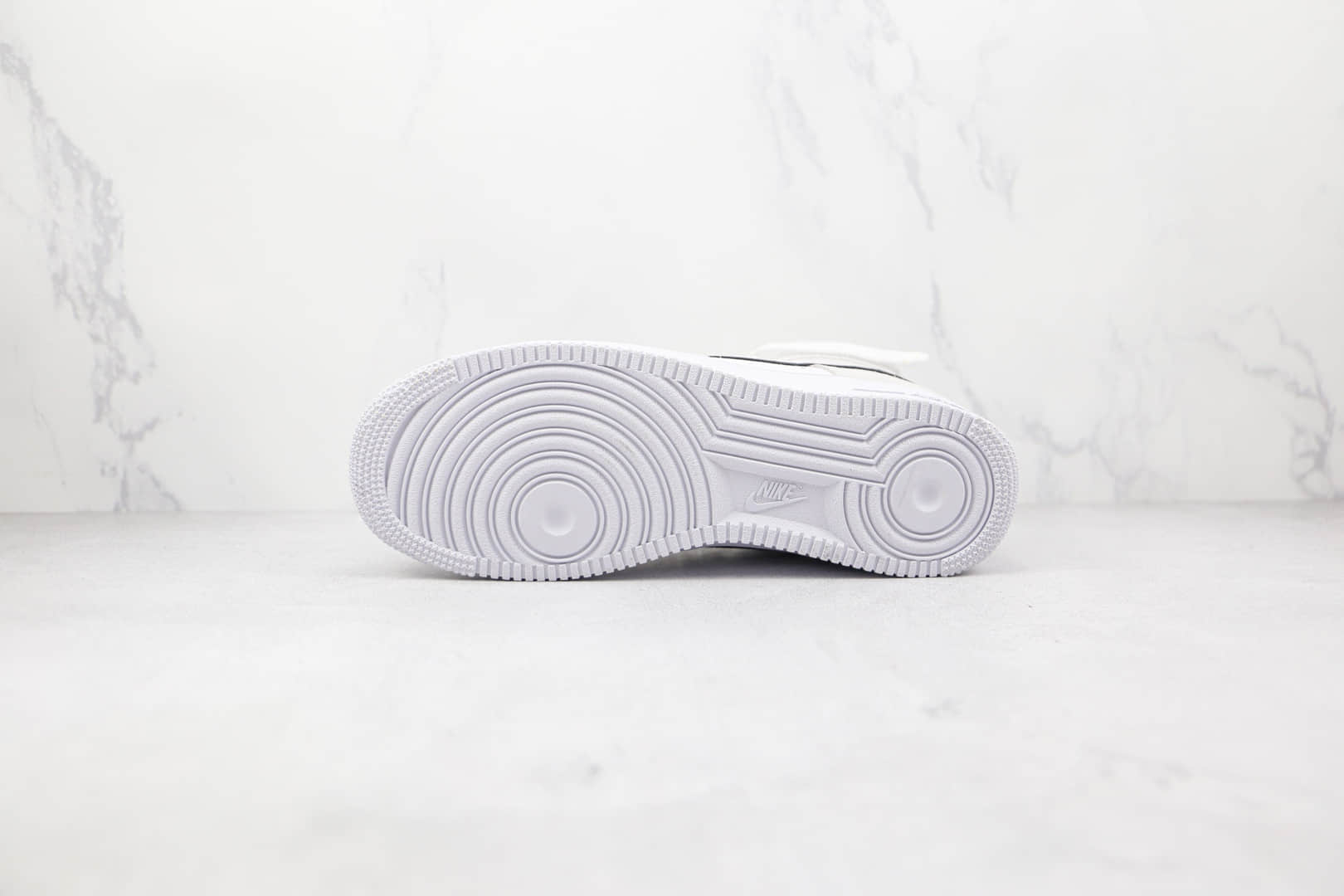 耐克Nike Air Force 1 React WHITEBLACK-UNIVERSITY RED纯原版本高帮空军一号白灰色黑钩板鞋原楦头纸板打造 货号:AO2442-100