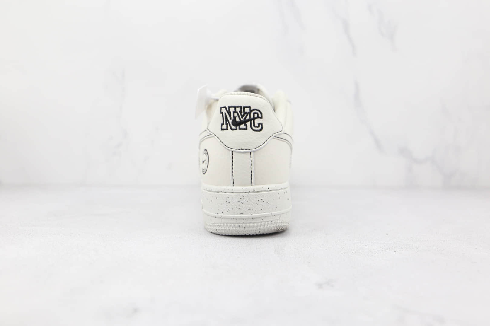 耐克Nike Air Force 1 Low“NYC”纯原版本空军一号满天星AF1白黑缝线原楦头原纸板 货号:CH1808-010