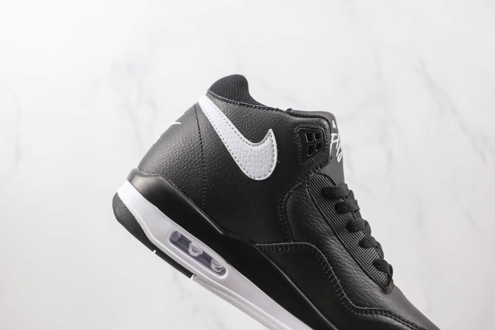 耐克Nike Air Flight Legacy纯原版本黑白色Air Flight Legacy系列篮球鞋原档案数据开发 货号:BQ4212-002