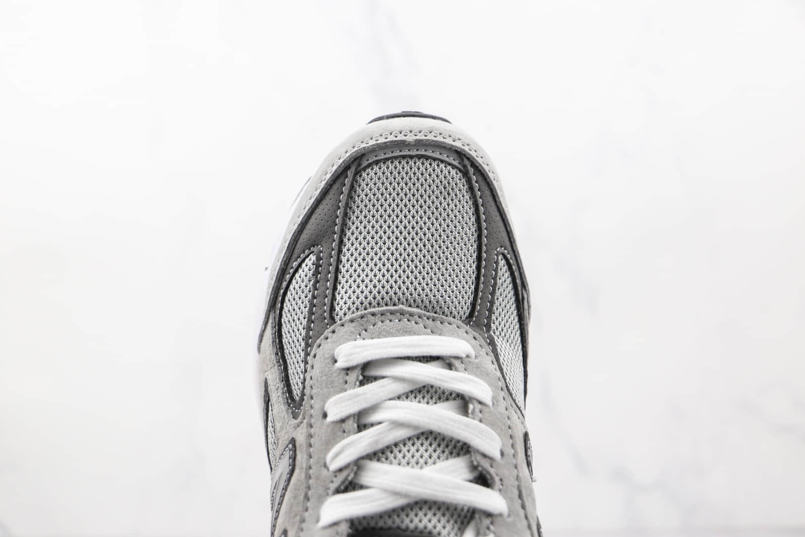 新百伦New Balance 990V4纯原版本灰色NB990v4复古老爹鞋原楦头纸板打造 货号：M990VS4