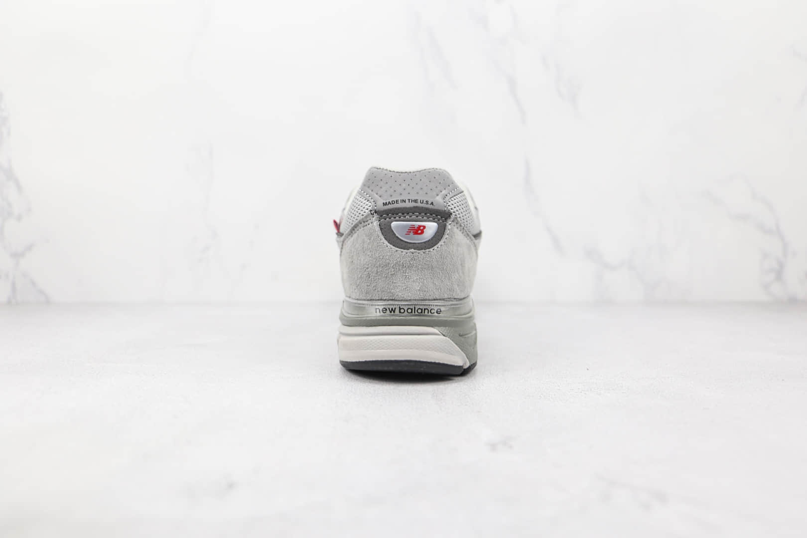 新百伦New Balance 990V4纯原版本灰色NB990v4复古老爹鞋原楦头纸板打造 货号：M990VS4