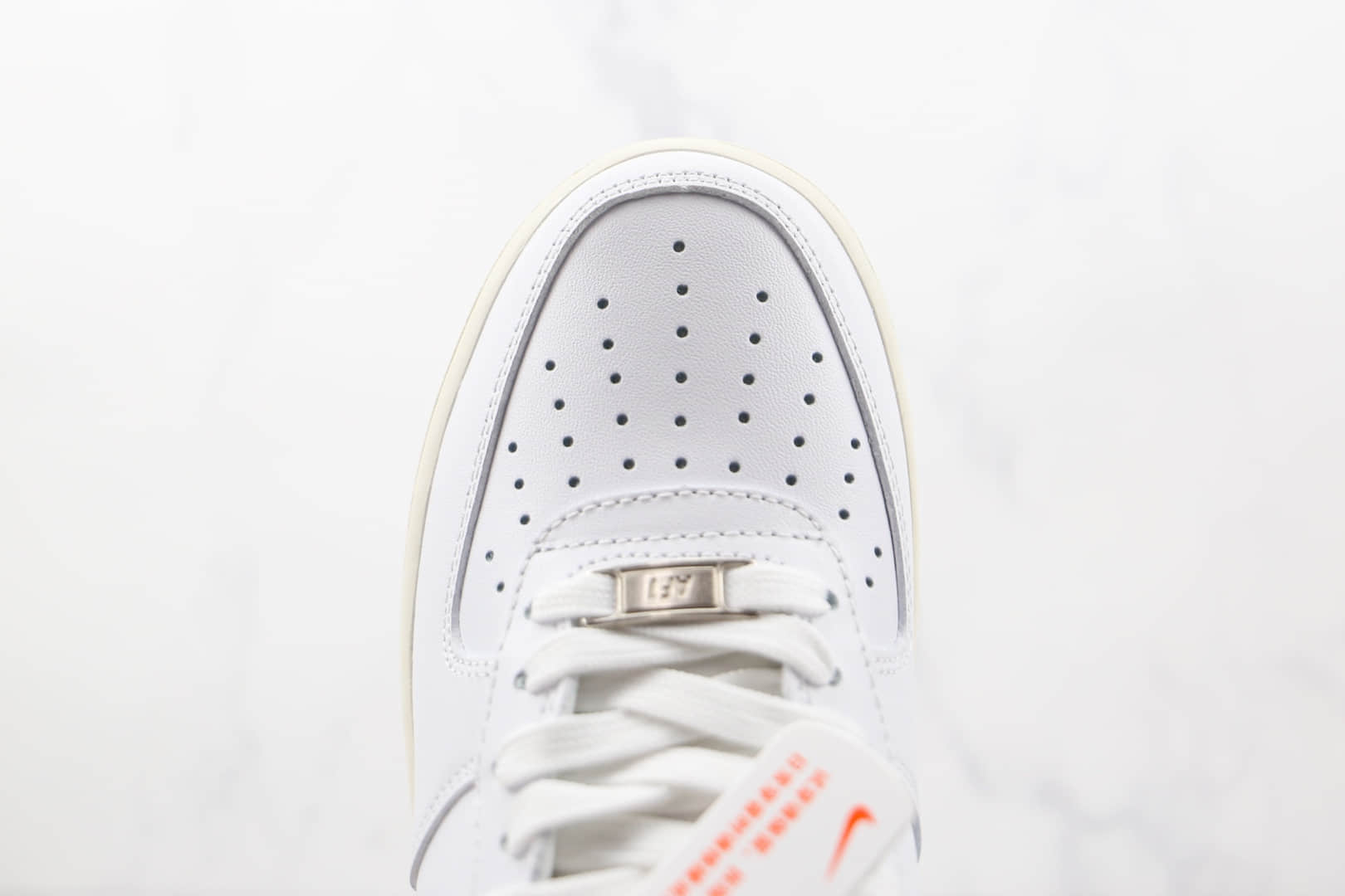 耐克Nike Air Force 1纯原版本低帮空军一号白绿色板鞋内置气垫 货号:CT1998-106