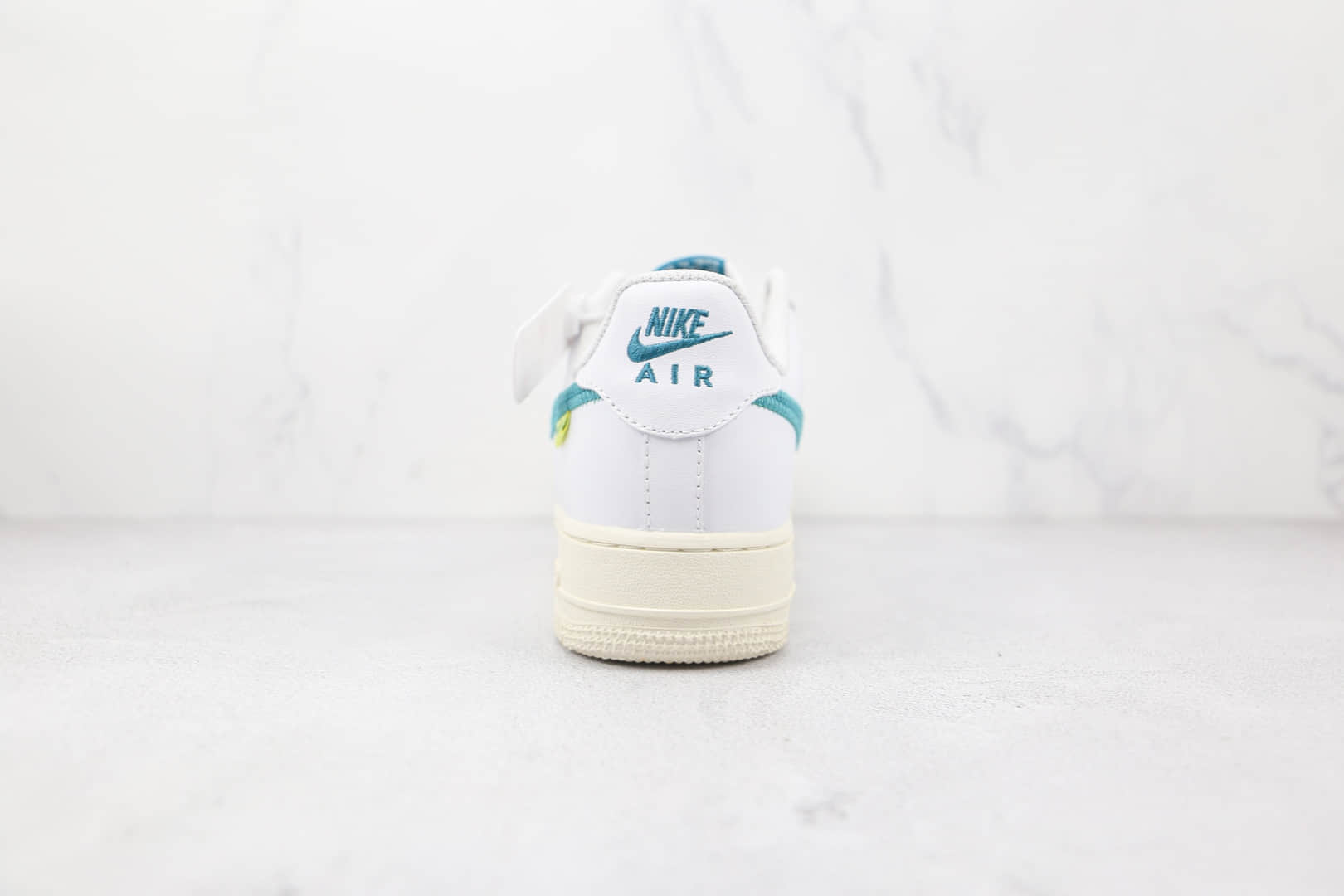 耐克Nike Air Force 1纯原版本低帮空军一号白绿色板鞋内置气垫 货号:CT1998-106