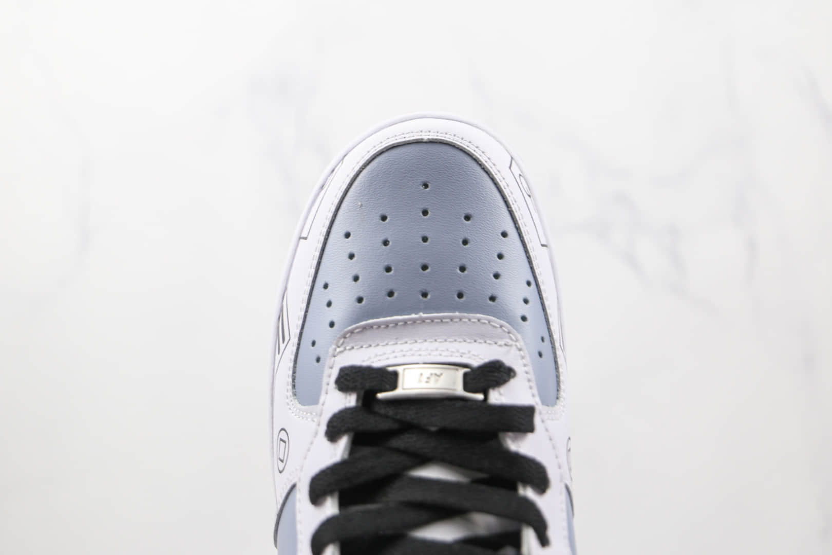 耐克Nike Air Force 1 MID 07 PS5纯原版本中帮空军一号电玩主题板鞋原档案数据开发 货号:CW2288-115