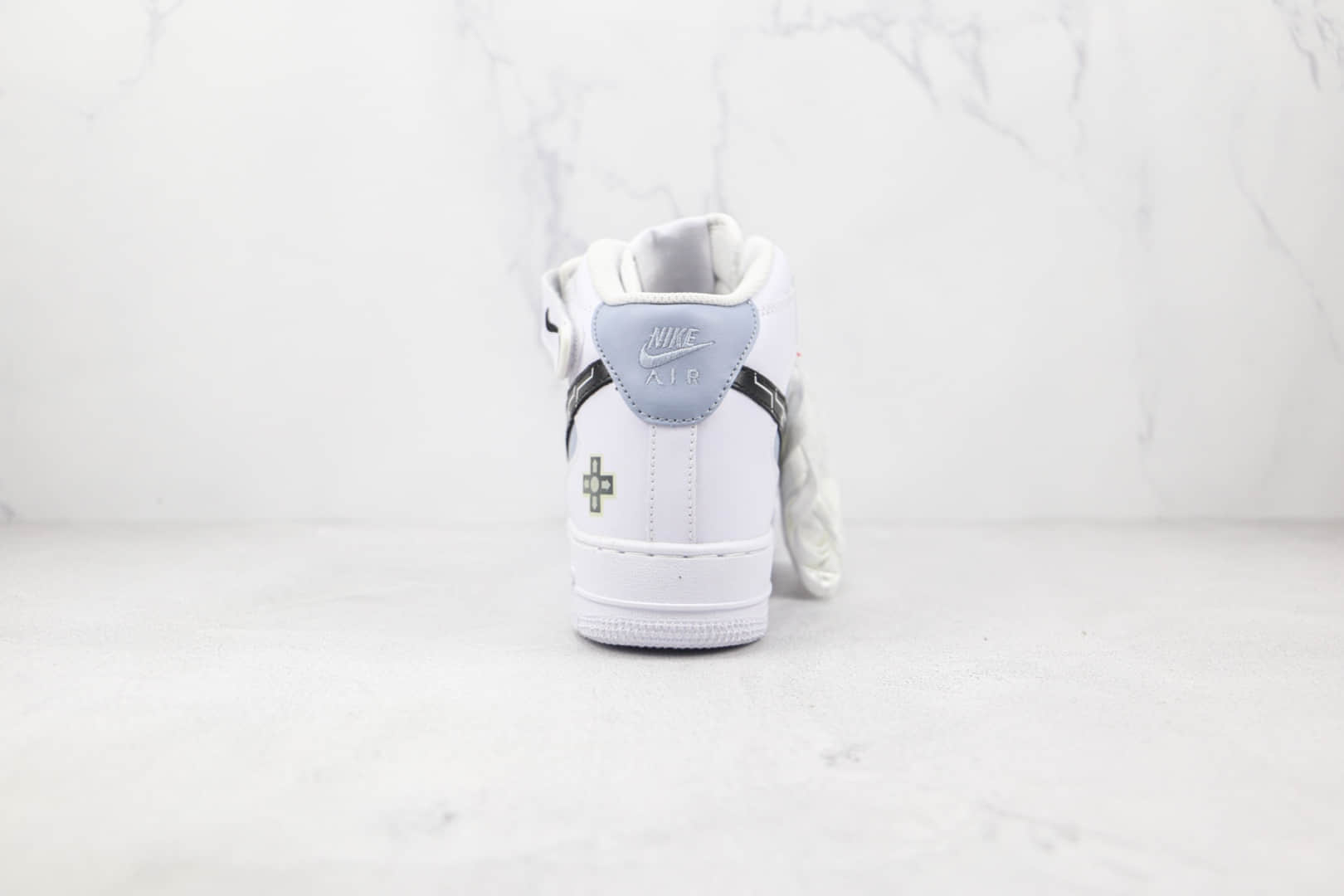 耐克Nike Air Force 1 MID 07 PS5纯原版本中帮空军一号电玩主题板鞋原档案数据开发 货号:CW2288-115