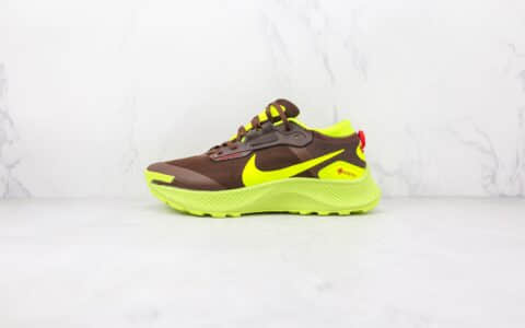 耐克NIKE PEGASUS TRAIL 3纯原版本褐绿色飞马越野跑鞋原楦头纸板打造 货号：DO6728-200