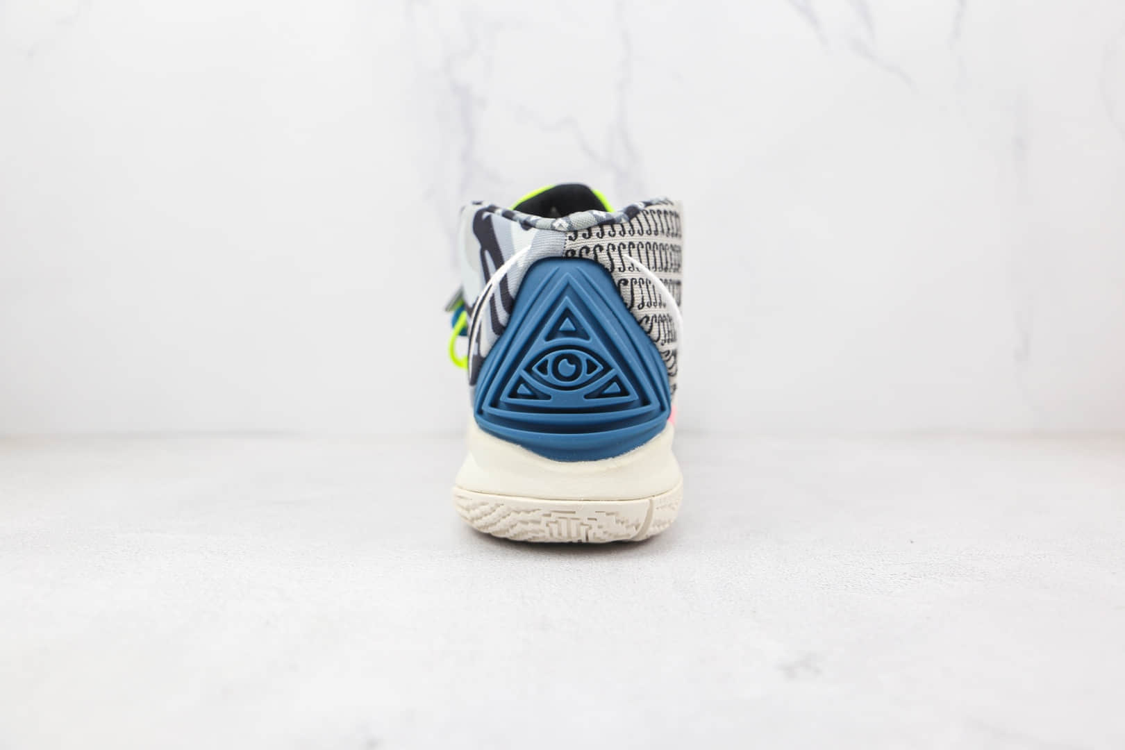 耐克NIKE KYBRID S2灭世纯原版本欧文S2迷彩白蓝色篮球鞋原档案数据开发 货号：CT1971-002