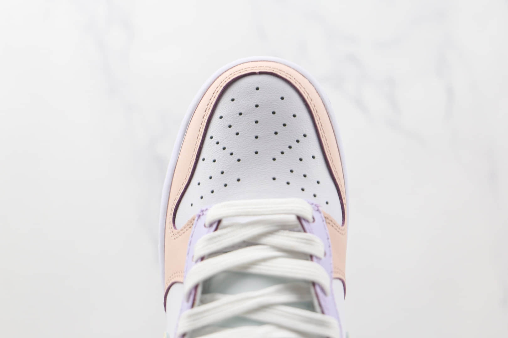 耐克Nike Dunk High Lemon Twist纯原版本高帮DUNK彩蛋彩色拼接板鞋内置气垫 货号:DD1869-108