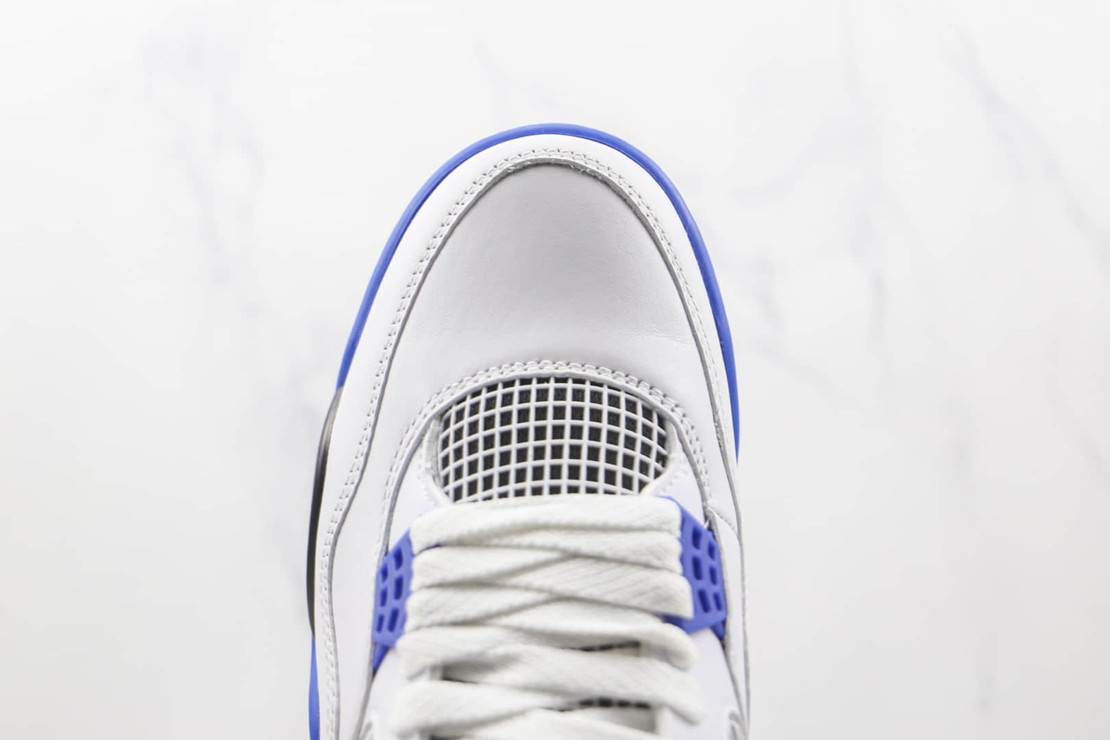 乔丹Air Jordan 4 Retro Motorsports纯原版本白蓝赛车AJ4篮球鞋原档案数据开发 货号:308497-117