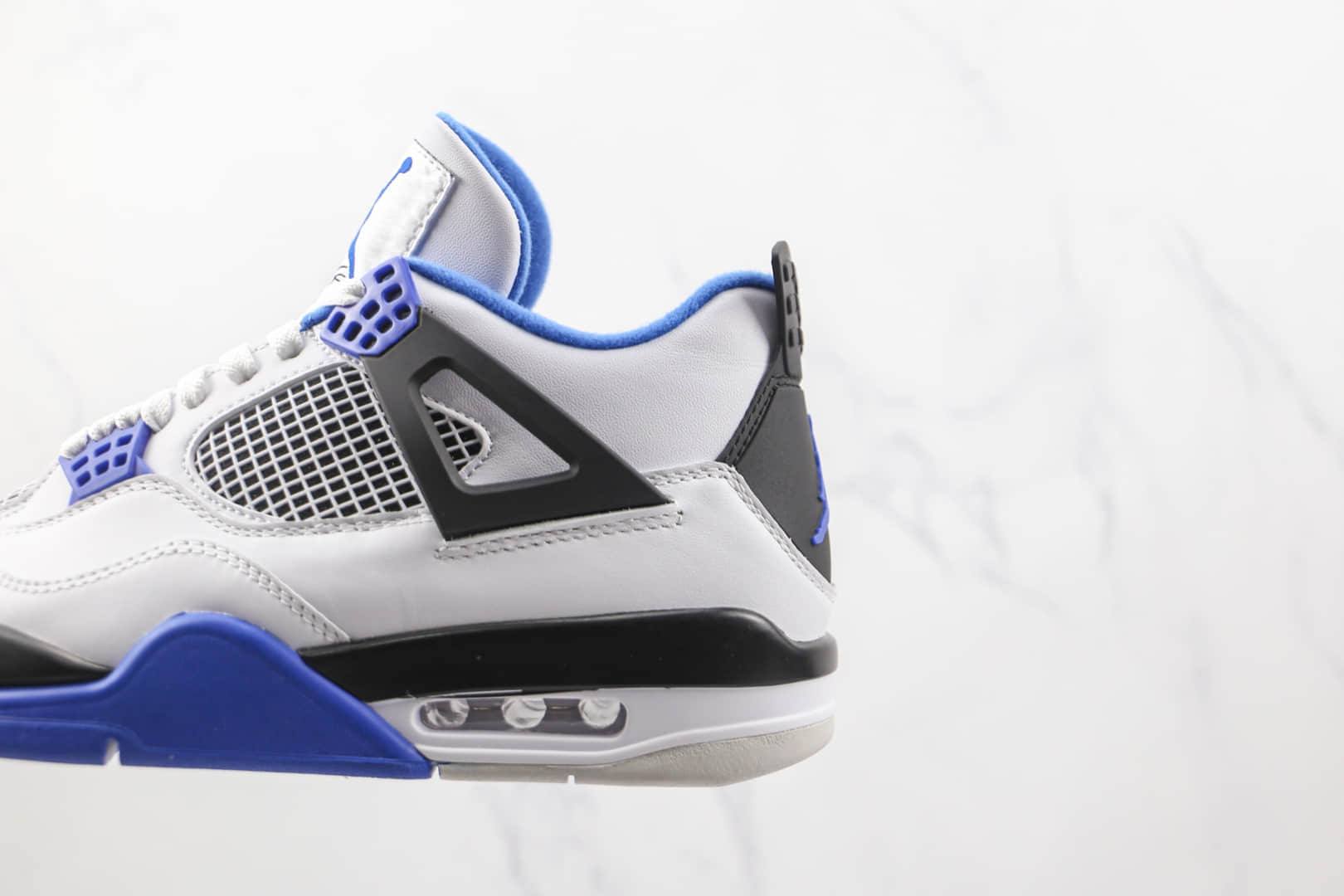 乔丹Air Jordan 4 Retro Motorsports纯原版本白蓝赛车AJ4篮球鞋原档案数据开发 货号:308497-117