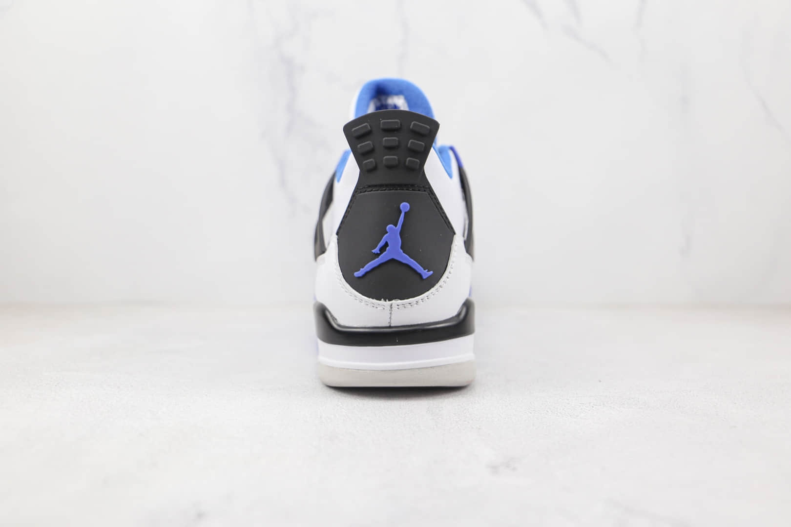 乔丹Air Jordan 4 Retro Motorsports纯原版本白蓝赛车AJ4篮球鞋原档案数据开发 货号:308497-117
