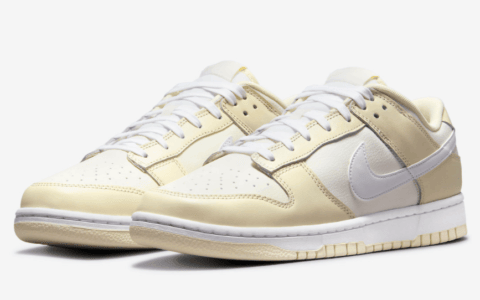 “椰奶”Dunk Low官图释出！春夏清爽必备！ 货号：DJ6188-100