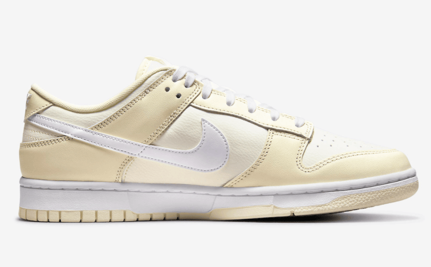 “椰奶”Dunk Low官图释出!春夏清爽必备! 货号:DJ6188-100