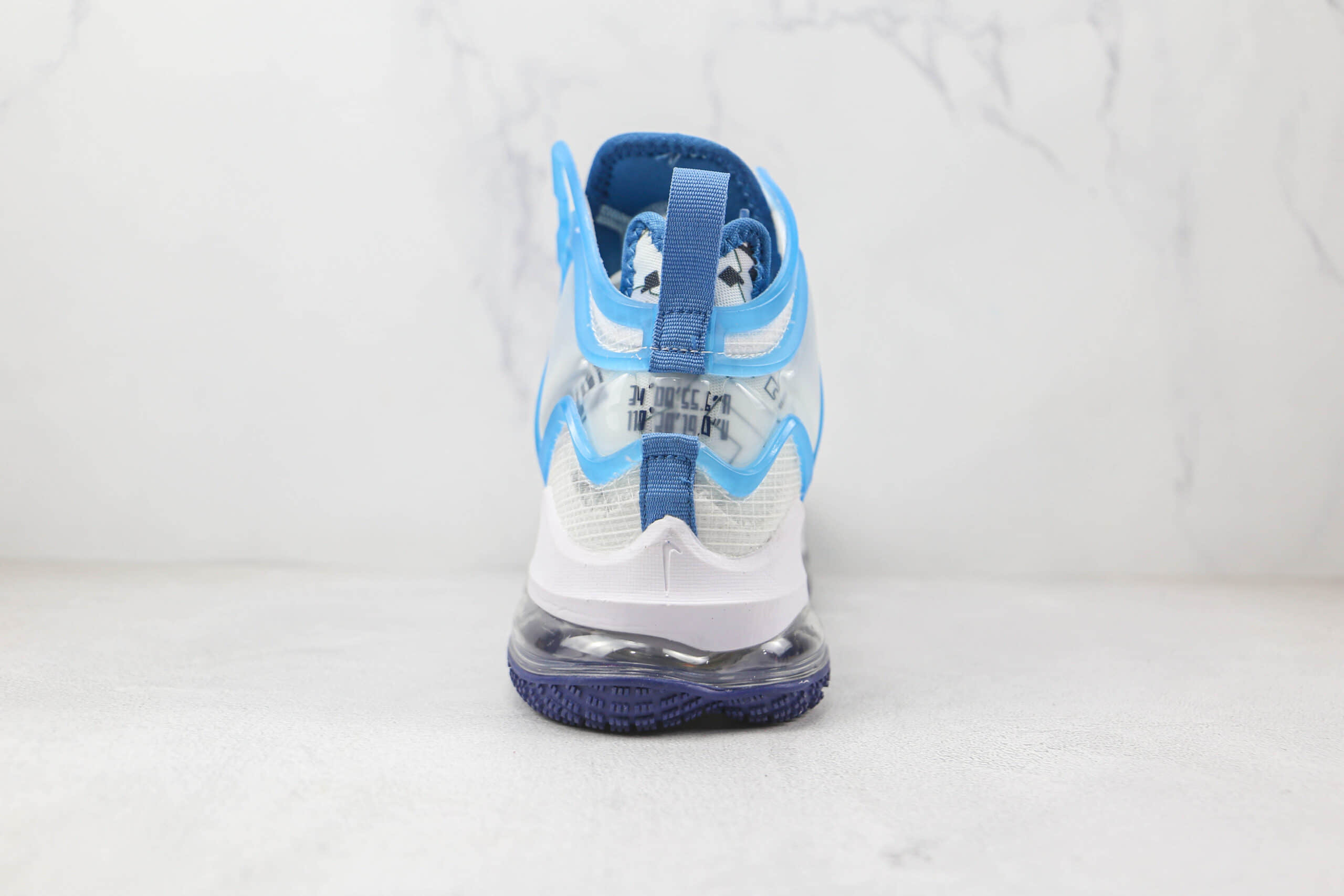 耐克LEBRON XIX EP LR纯原版本詹姆斯19代白蓝色实战篮球鞋原档案数据开发 货号:DC9342-100