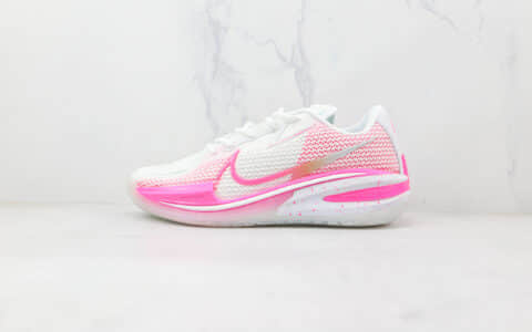 耐克Nike Air Zoom GT纯原版本白粉色GT CUT篮球鞋原档案数据开发 货号：CZ0175-008